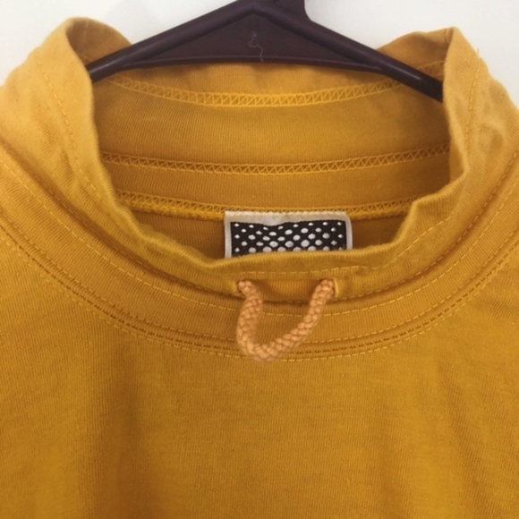 Gerard Works Women's Mustard Yellow Turtle/ Mock Neck Long Sleeve Top Size L - Picture 7 of 10